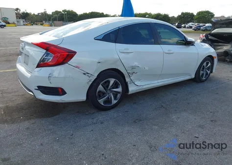 2020 Honda Civic Lx из США, поврежденный, VIN 2HGFC2F67LH548460